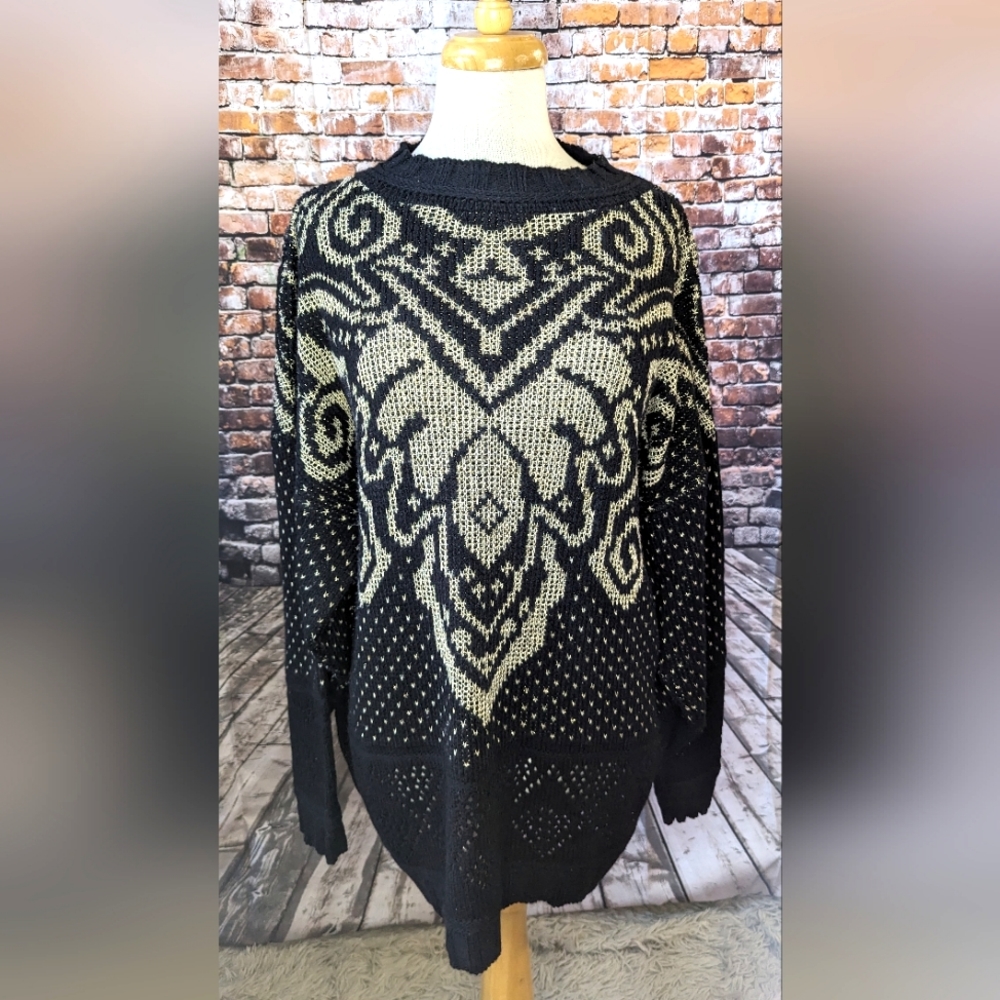 Vintage 80's- 90's Distinctly Different Knitted Sweater (030054-210)